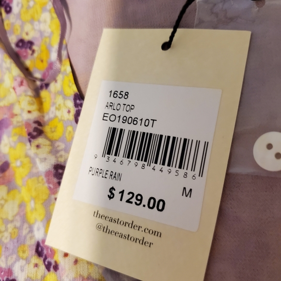 The East Order Arlo top boho floral M - Picture 13 of 15